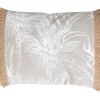 boutique Castorama Coussin Banana Deco&Co Blanc Et Beige L.50 X L.30 Cm 5