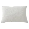 magasin en ligne france Castorama Coussin Bouclette L.60 X L.45 Cm Blanc 7