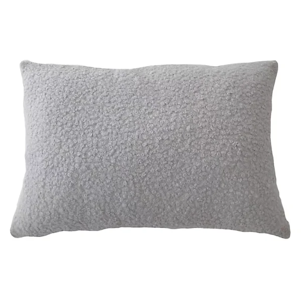 Castorama Coussin Bouclette L.60 X L.45 Cm Gris exclusivement disponibles 1