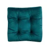 De super promotions disponibles Castorama Coussin De Sol Vally L.50 X L.50 X Ep. 8 Cm Velours Bleu 7