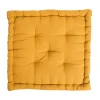 marque pas cher Castorama Coussin De Sol Zavia 50 X 50 X 8 Cm Jaune 7