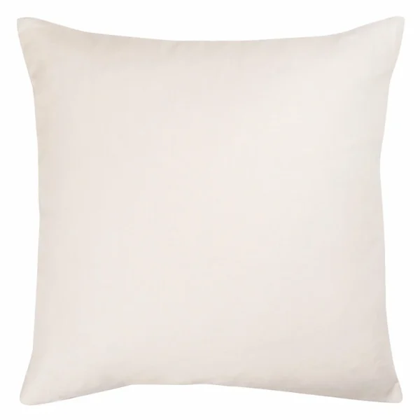 site en ligne Castorama Coussin Effet Lin Nubia 43x43cm Blanc 1