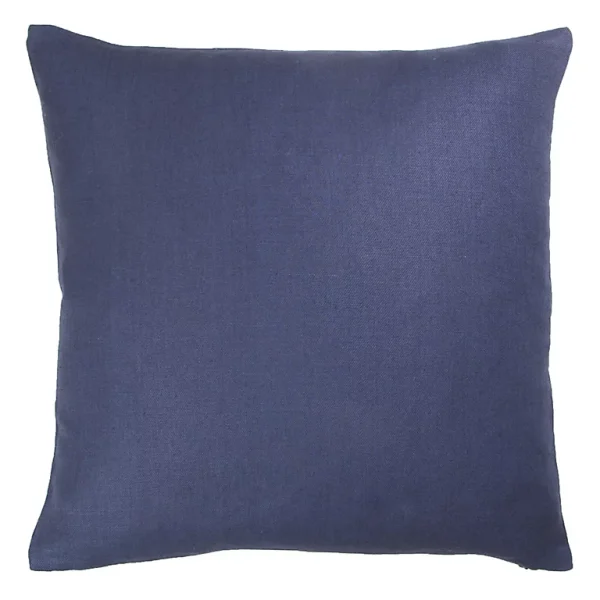 Castorama Coussin Effet Lin Nubia 43x43cm Bleu Nuit Paiement sécurisé 1