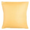 Boutique officielle Castorama Coussin Effet Lin Nubia 43x43cm Ocre 7