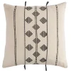 pas cher en ligne Castorama Coussin Eko Deco&Co Beige Et Noir L.40 X L.40 Cm 5