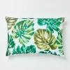 meilleur cadeau Castorama Coussin GoodHome Agathe Vert Et Blanc 40 X 60 Cm 5