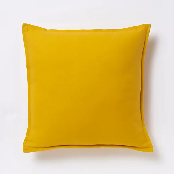 marques de renommée Castorama Coussin GoodHome Hiva Jaune 45 X 45 Cm 1