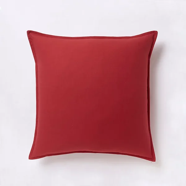 Castorama Coussin GoodHome Hiva Rouge 45 X 45 Cm à prix promos 1