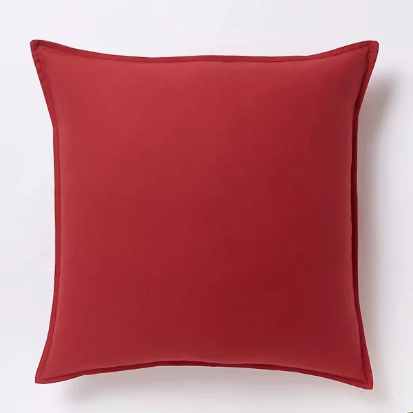 Livraison internationale Castorama Coussin GoodHome Hiva Rouge 60 X 60 Cm 1