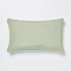 outlet Castorama Coussin GoodHome Klama Vert Bleu 30 X 50 Cm 5