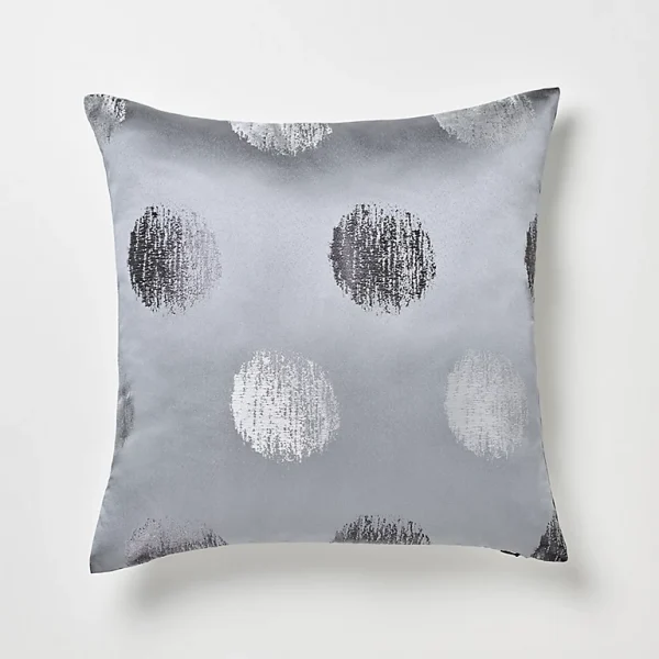 à prix réduits Castorama Coussin GoodHome Kolla Gris 45 X 45 Cm 1