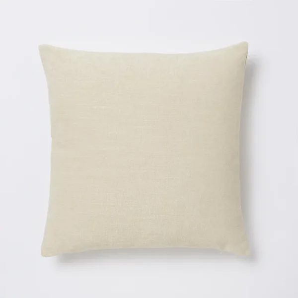 marque moins cher Castorama Coussin GoodHome Pahea Naturel 45 X 45 Cm 1