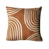 Castorama Coussin Intérieur Effet Imprimé Motif à Motifs Orange GoodHome L. 45 Cm X L. 45 Cm X Ep. 8 Cm soldes officiel 7