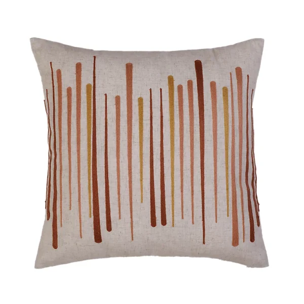 mode pas cher Castorama Coussin Intérieur Effet Lin Motif Géométrique Beige GoodHome L. 45 Cm X L. 45 Cm X Ep. 7 Cm 1