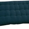 Castorama Coussin Long Velours Deko & Co Bleu Foncé L.120 X L.60 Cm site pas cher 7