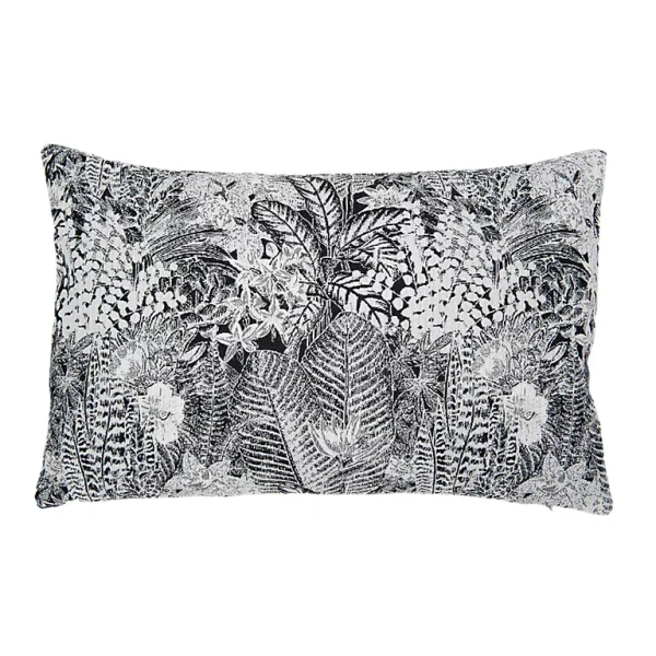 Vente Castorama Coussin Noir Mokau 40 X 60 Cm GoodHome 1