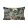 outlet soldes Castorama Coussin Oiseaux Asiatiques 50 X 30 Cm GoodHome Gris Foncé 5