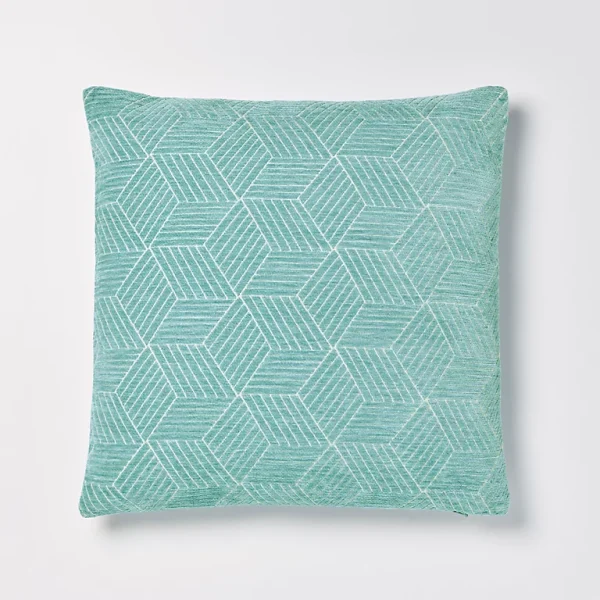 Nouveau Castorama Coussin Opale Bleu 45 X 45 Cm 1