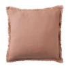 Satisfait ou Remboursé Castorama Coussin Rose Cameo Deko & Co Marron L.45 X L.45 X Ep.3cm 5