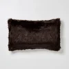 magasin solde Castorama Coussin Solitaire Marron 30 X 50 Cm 7