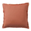 Officielle Castorama Coussin Terra Deko & Co Autumn Leaf  Naturel L.45 X L.45 X Ep.3cm 7