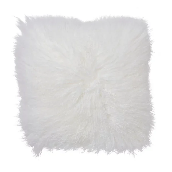 marque pas cher en ligne Castorama Coussin Uni 45 X 45 Cm GoodHome Blanc 1