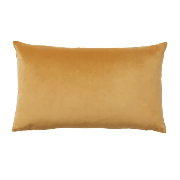 Castorama Coussin Velvet Valgreta 30×50 Cm GoodHome Jaune meilleur cadeau 1