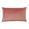 boutiqued pas cher Castorama Coussin Velvet Valgreta 30×50 Cm GoodHome Rose 7