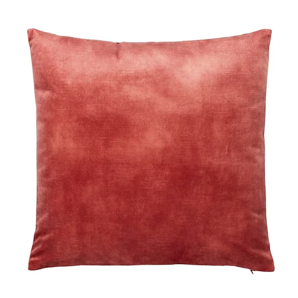 à prix réduits Castorama Coussin Zircon GoodHome Vieux Rose L.45 X L.45 Cm 1