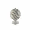 Castorama Embout Boule Décapée Pour Barre à Rideau GoodHome 28 mm Chalki Blanc en promotion 5