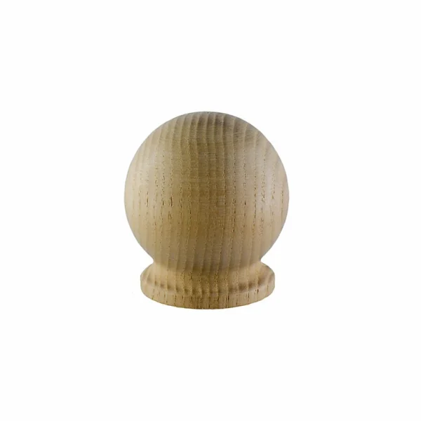 Castorama Embout Boule Pleine Pour Barre à Rideau GoodHome 28 mm Symi Naturel commentaire favorable 1