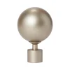 De super promotions disponibles Castorama Embout Boule Pour Barre à Rideau En Nickel Brossé Ikaria Argent 7