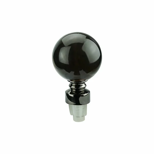 Castorama Embout Boule Pour Barre à Rideau En Verre 28 mm Kimlos GoodHome Noir Boutique 1