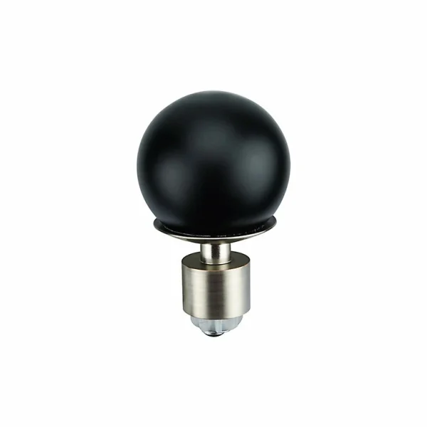 Castorama Embout Boule Pour Barre à Rideau GoodHome 19 mm Araxos Noir Protections acheteurs 1