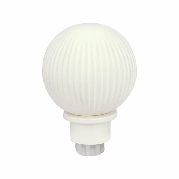 Castorama Embout Boule Pour Barre à Rideau GoodHome Striée 19 mm Anafi Blanc magasins pour 1