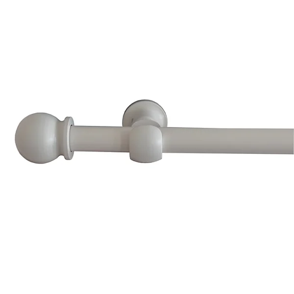 vente en ligne pas cher Castorama Kit De Tringle à Rideau 164cm, ⌀28mm Blanc 1