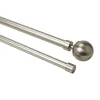 Castorama Kit De Tringle à Rideau Double Extensible Embout Boule Athens GoodHome, 120/210 Cm, Ø16/19mm Gris guranteed de qualité 7