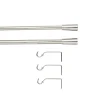 excellent qulity Castorama Kit De Tringle à Rideau Embout Bouchon Olympe GoodHome 120/210 Cm, ⌀19mm Chrome 7