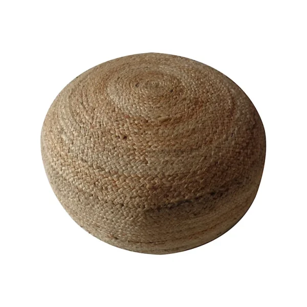 Castorama Pouf En Jute Ø 40 X H. 30 Cm en ligne 1