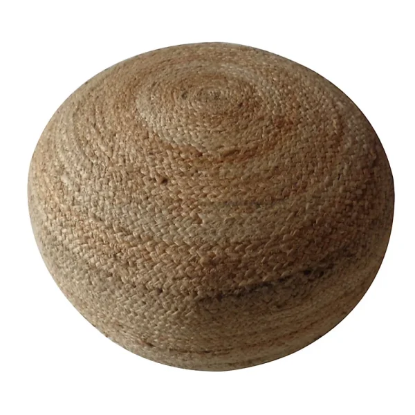 Castorama Pouf En Jute Ø 50 X H. 35 Cm styles dernier cri 1