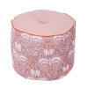 Castorama Pouf Rond Garance Rose Deco&Co H.30 X L.40 Cm france en ligne 5