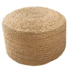 boutique en france Castorama Pouf Rond Jute Tressé Deco&Co Ø40 X H.30cm 5