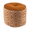 Castorama Pouf Togo Camel Deco&Co Ø40 X H.30 Cm magasin en ligne france 5