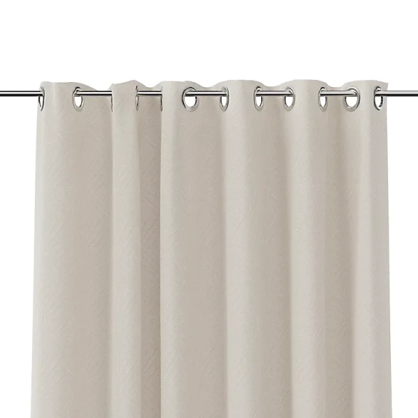 SOLDES TOUT À Castorama Rideau Intérieur Effet Jacquard Ethnique Beige GoodHome L. 260 Cm X L. 140 Cm 1