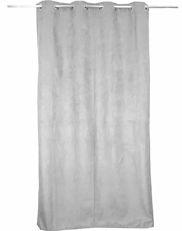 exclusivement disponibles Castorama Rideau Occultant Thermique Suedine 140 X 240 Cm Gris 1