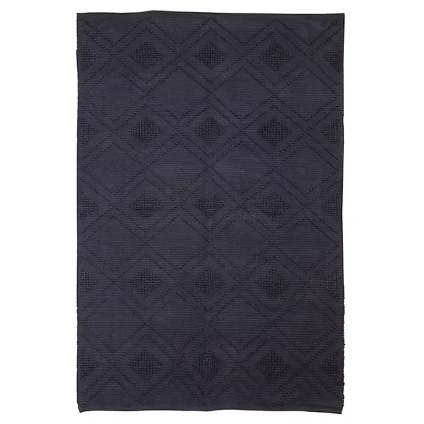 Acheter Castorama Tapis Bouclette 120 X 180 Cm Bleu 1