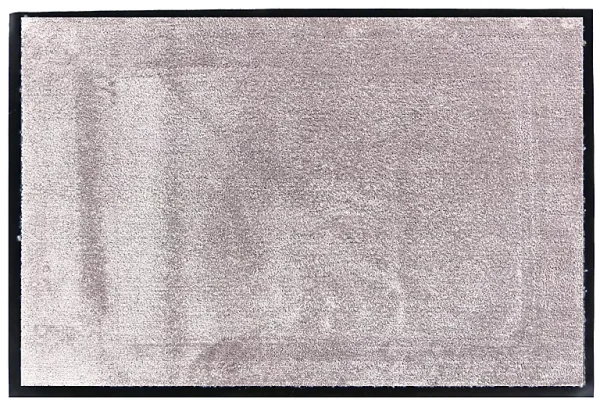 Castorama Tapis En Microfibres Taupe 60×90 Cm Avec Semelle En PVC fashion pas cher 1