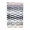 vente en ligne Castorama Tapis Graphic Optique Blanc Bleu 100 X 150 Cm 7