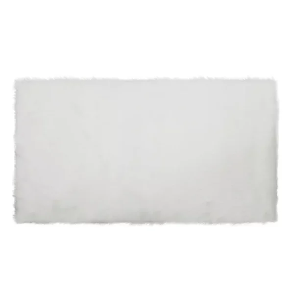 Castorama Tapis Imitation Mouton GoodHome 120 X 170 Cm Blanc achat 1