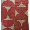 marques de renommée Castorama Tapis Jute Diabolo Terracotta 160×230 Cm 5